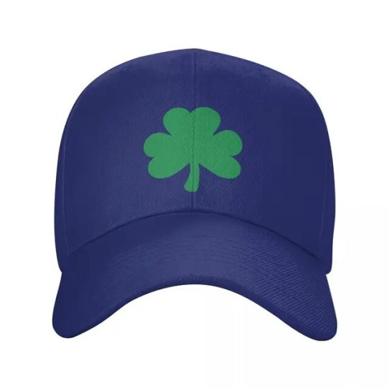 Ireland Irish Lucky Shamrock Baseball Cap Sun Protection Women Men's Adjustable
