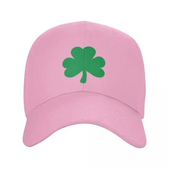 Ireland Irish Lucky Shamrock Baseball Cap Sun Protection Women Men's Adjustable