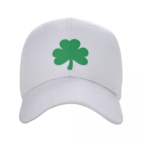 Ireland Irish Lucky Shamrock Baseball Cap Sun Protection Women Men's Adjustable Ireland Irish Lucky Shamrock Baseball Cap Sun Protection Women Men's Adjustable