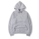 Men's Casual Hoodie Solid Color Long Sleeve Sweatshirt Big Pockets Spring Summer Men's Casual Hoodie Solid Color Long Sleeve Sweatshirt Big Pockets Spring Summer