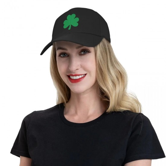 Ireland Irish Lucky Shamrock Baseball Cap Sun Protection Women Men's Adjustable Ireland Irish Lucky Shamrock Baseball Cap Sun Protection Women Men's Adjustable
